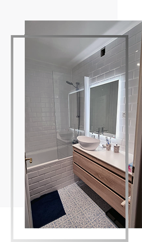 salle de bain clé en main